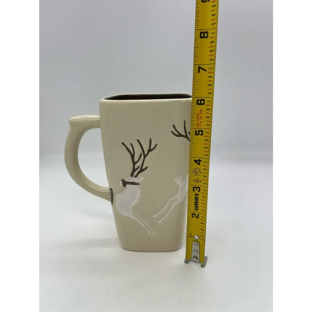 Coldwater Creek Oversized Reindeer Mug